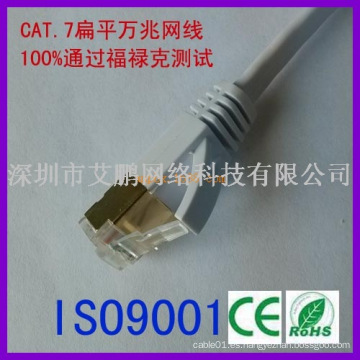 Cat6 Cable de conexión plana UTP BC